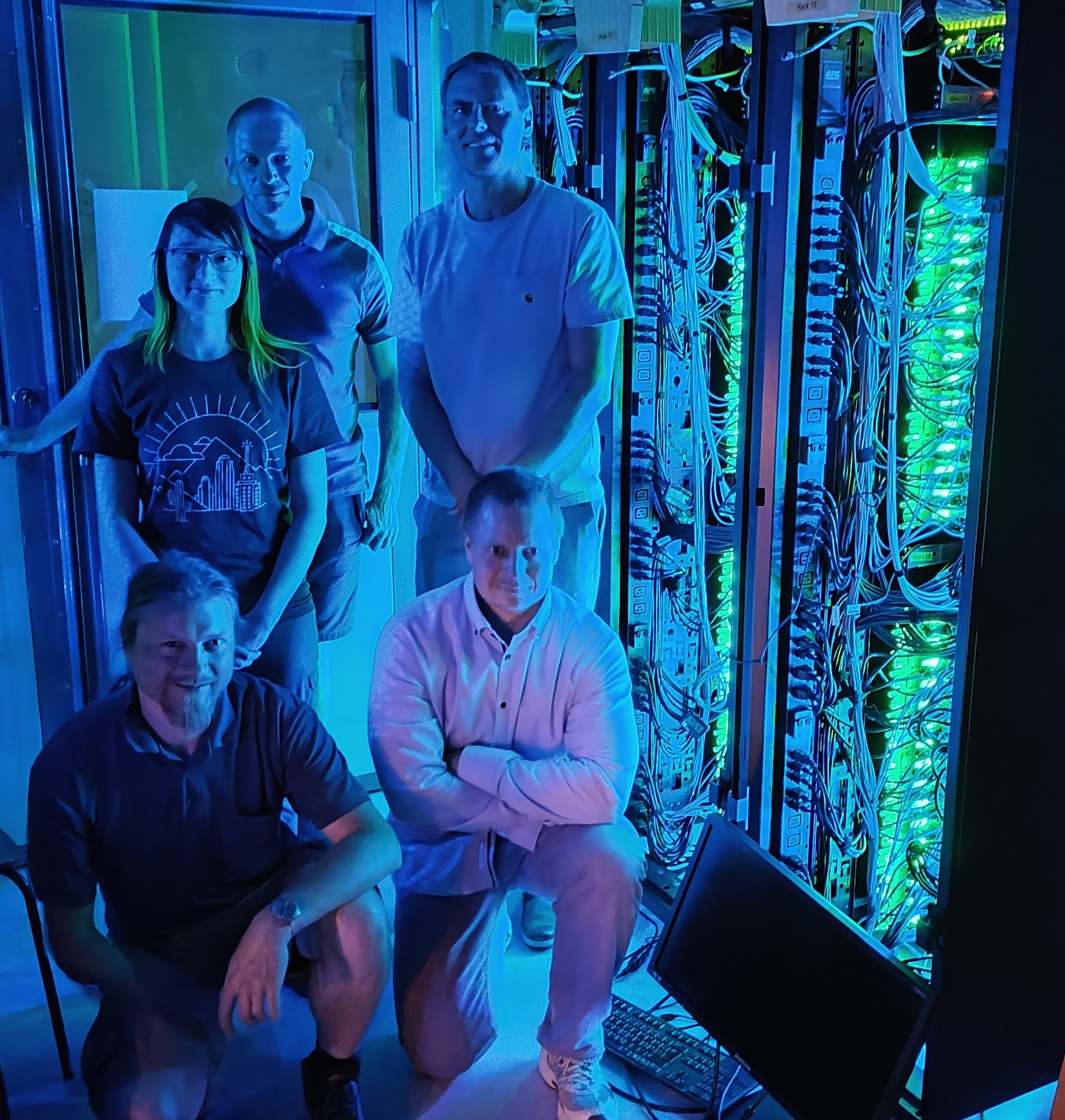 Kristian Sommer Thygesen med sit udviklerteam bestående af Mikael Kuisma, Jens Jørgen Mortensen, Ask Hjort Larsen og Tara Boland