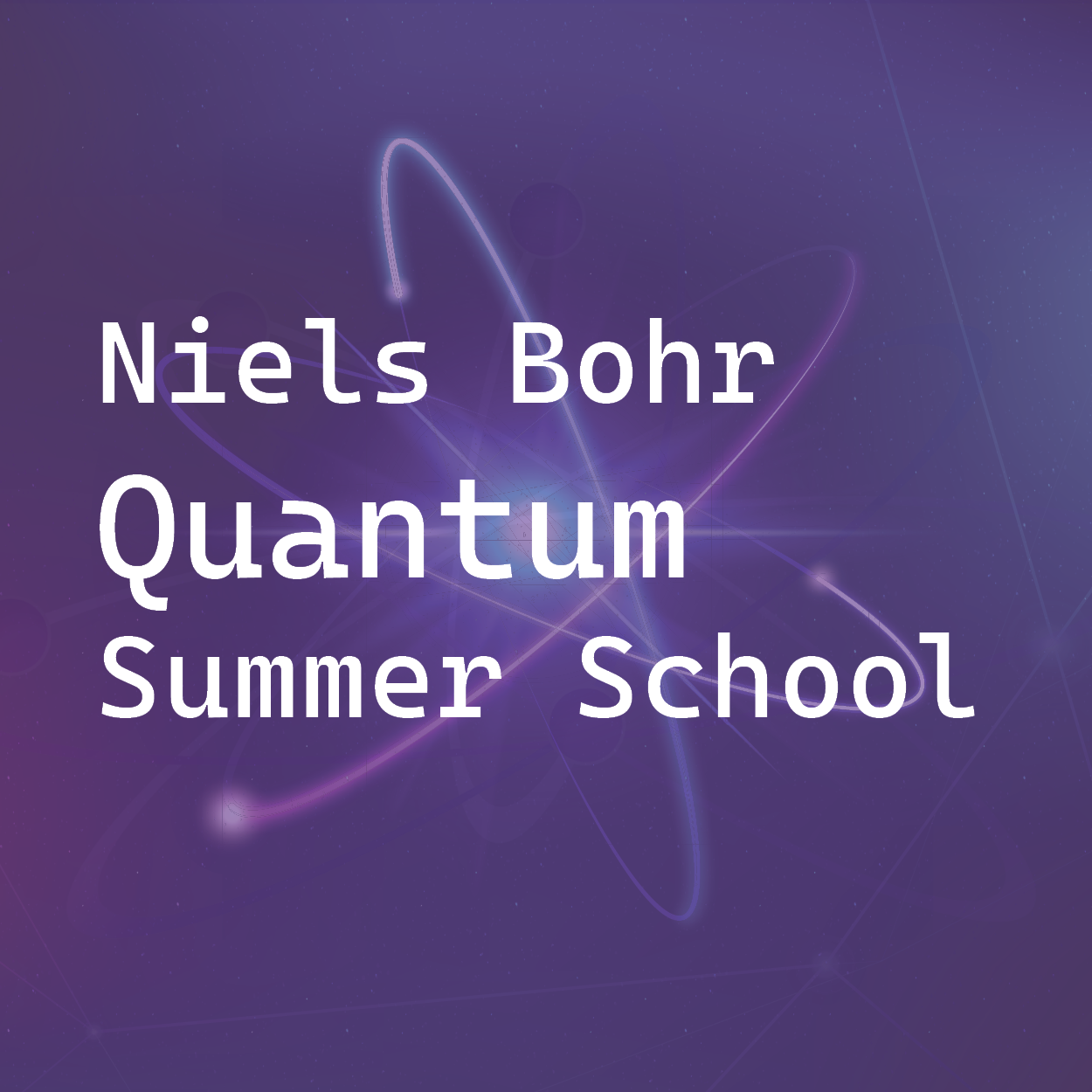 Niels Bohr summer school banner