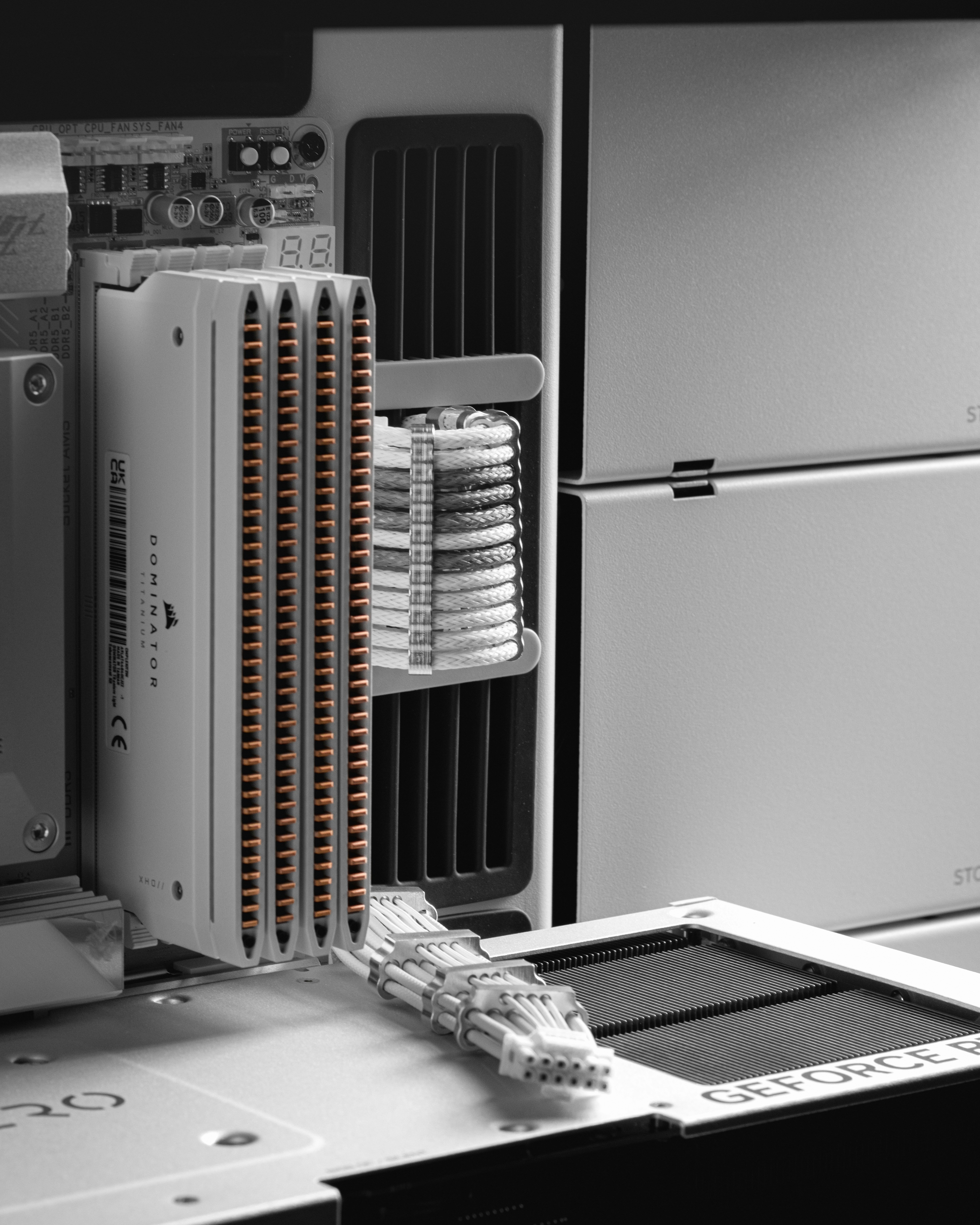 Computer hardware tæt på