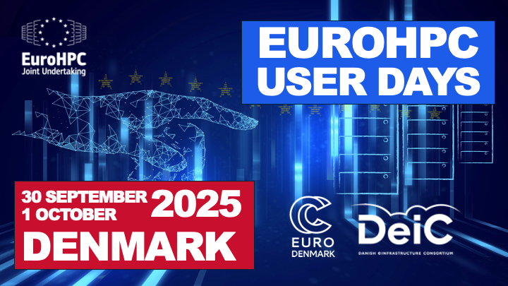 EuroHPC User Days 2025 banner